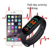 M6 Smart Watch Men Women Fitness Smart Bracelet Sports Band Heart Rate Blood Pressure Monitor Waterproof Multi-function Watches