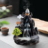 Backflow Incense Burner Resin Incense holder Decoration for home Decor Gifts Waterproof incense incense burner burner Ornaments