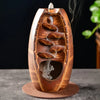 With 50Cones Home Decorations Lucky Feng Shui Ornaments Indoor Aromatherapy Waterfall Backflow Incense Burner