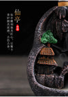 Reflux incense burner resin home indoor tea ceremony incense new retro creative reflux decoration