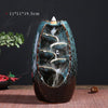 With 50Cones Home Decorations Lucky Feng Shui Ornaments Indoor Aromatherapy Waterfall Backflow Incense Burner