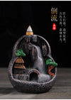 Reflux incense burner resin home indoor tea ceremony incense new retro creative reflux decoration