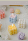 Ins Style Bubble Cube Candle Handmade Scented Candle Aromatherapy Soy Wax Candle Wedding Birthday Candles Party Home Decoration